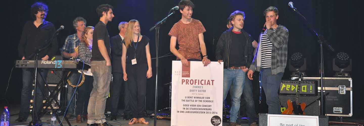 Organiseer een band- of dj-battle hero